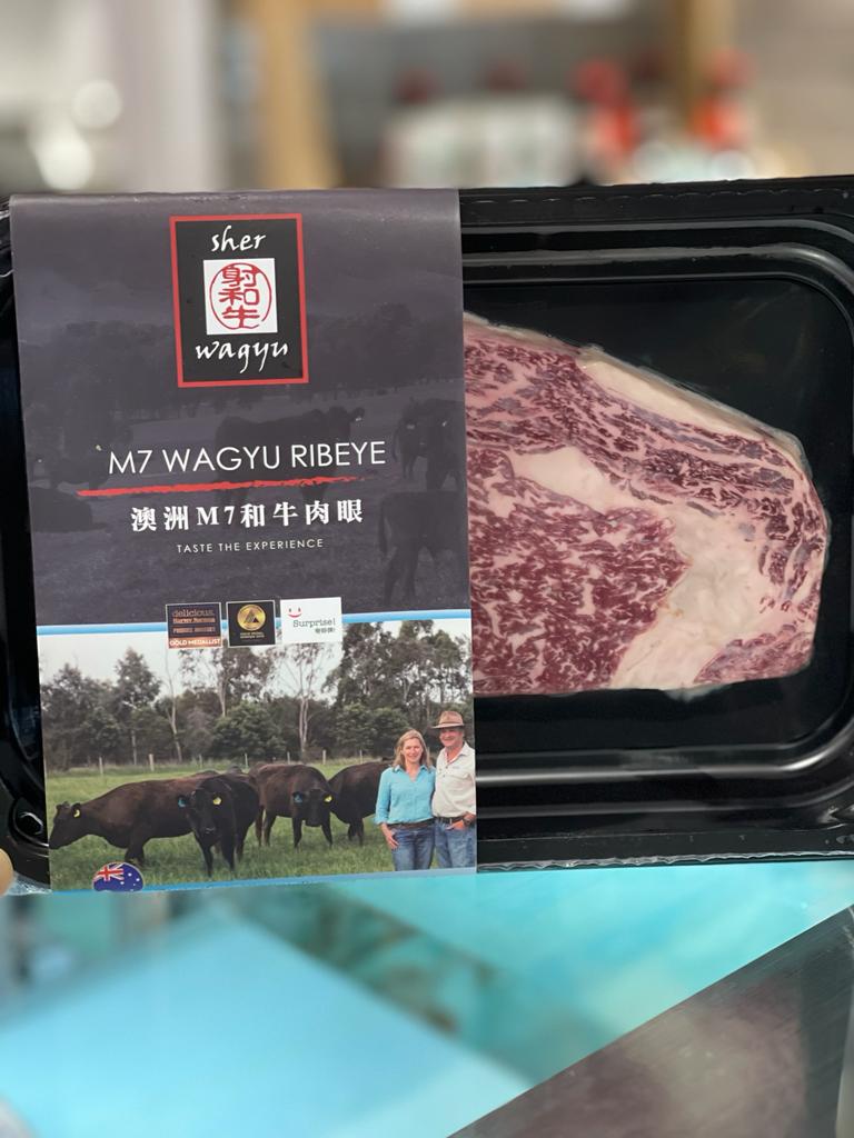 澳洲SHER和牛肉眼 8安士 M7