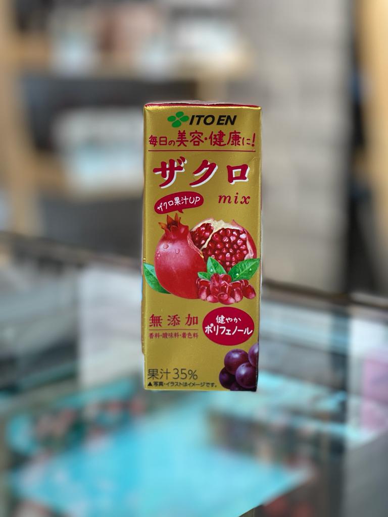 日本伊藤園25%石榴雜果汁 200g