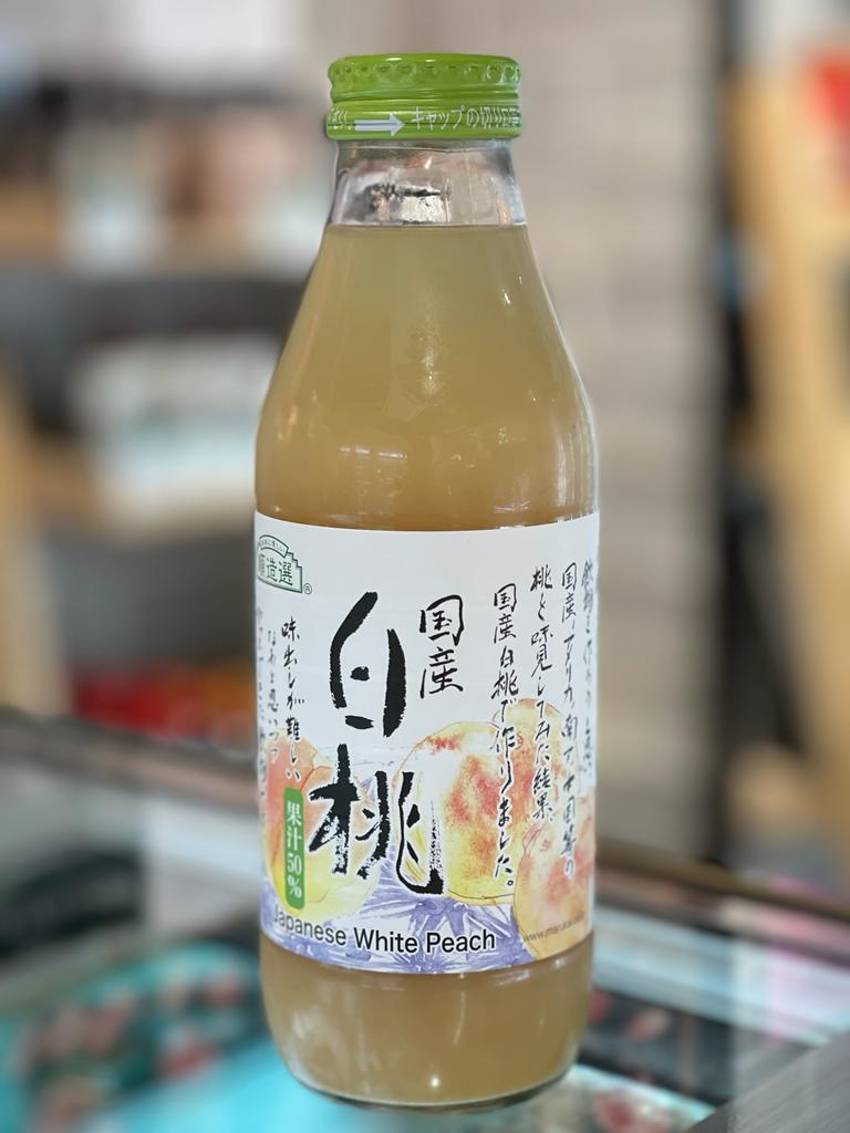 日本順造果汁50%白桃汁(含果肉)500ml