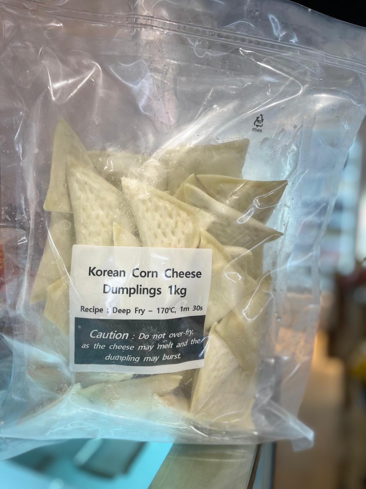 韓國粟米芝士拉絲餃子