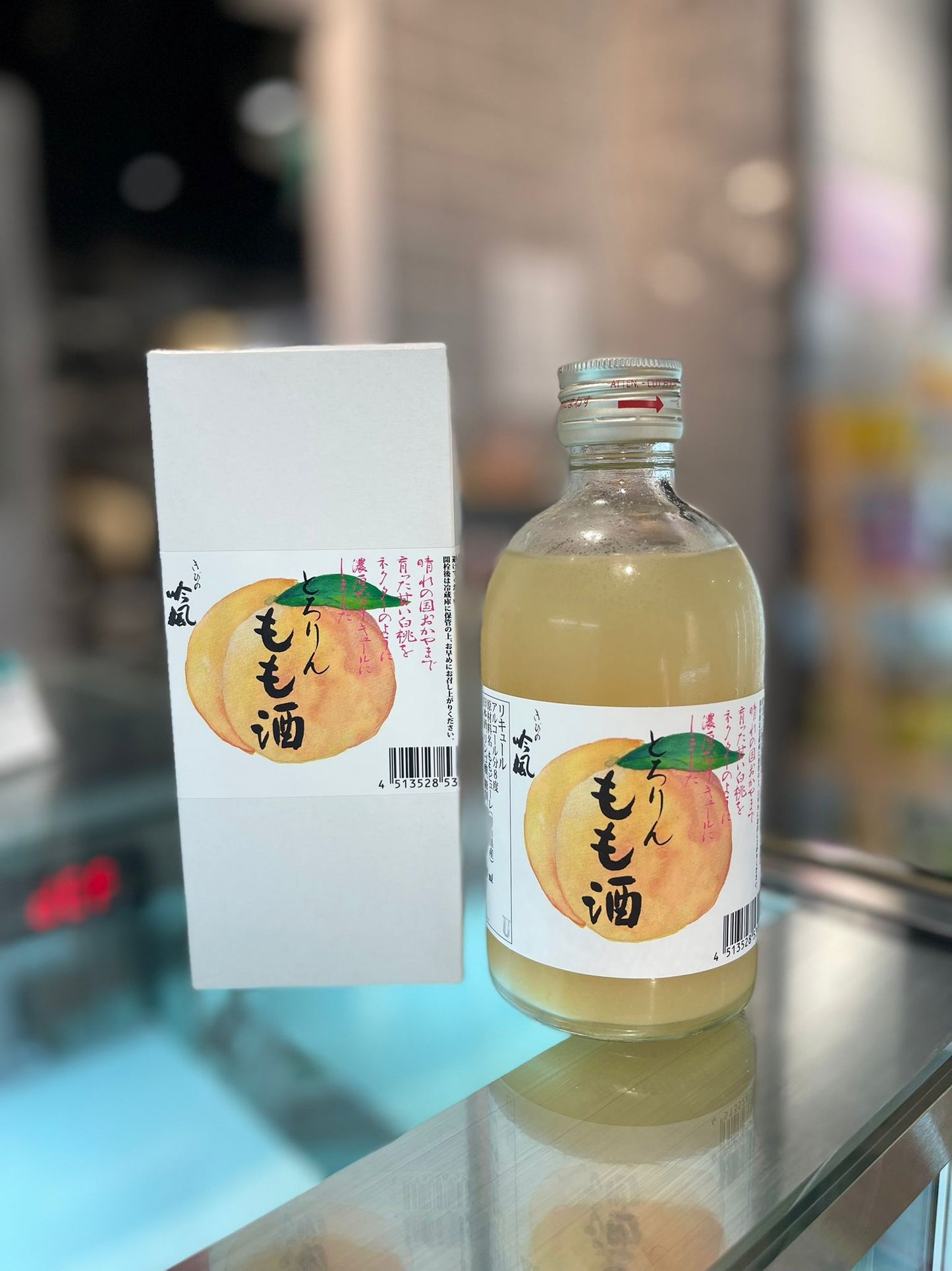 岡山濃稠白桃利口酒300ml