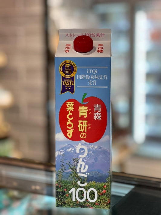 日本青研蘋果汁 1L